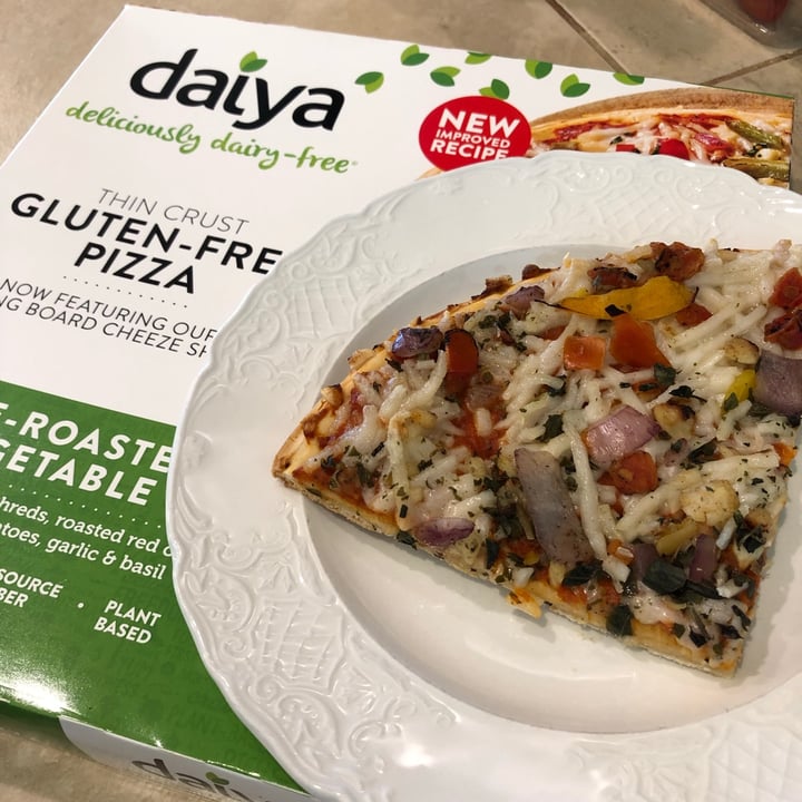 Daiya Thin Crust GlutenFree Pizza FireRoasted Vegetable Reviews