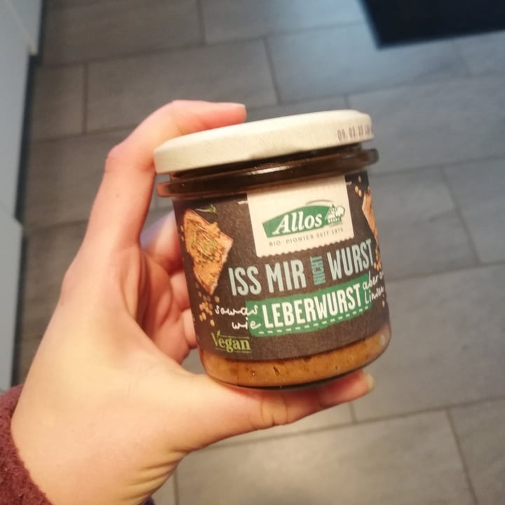 review photo of Allos leberwurst aufstrich shared by @monstera on 13 Oct 2022 - review