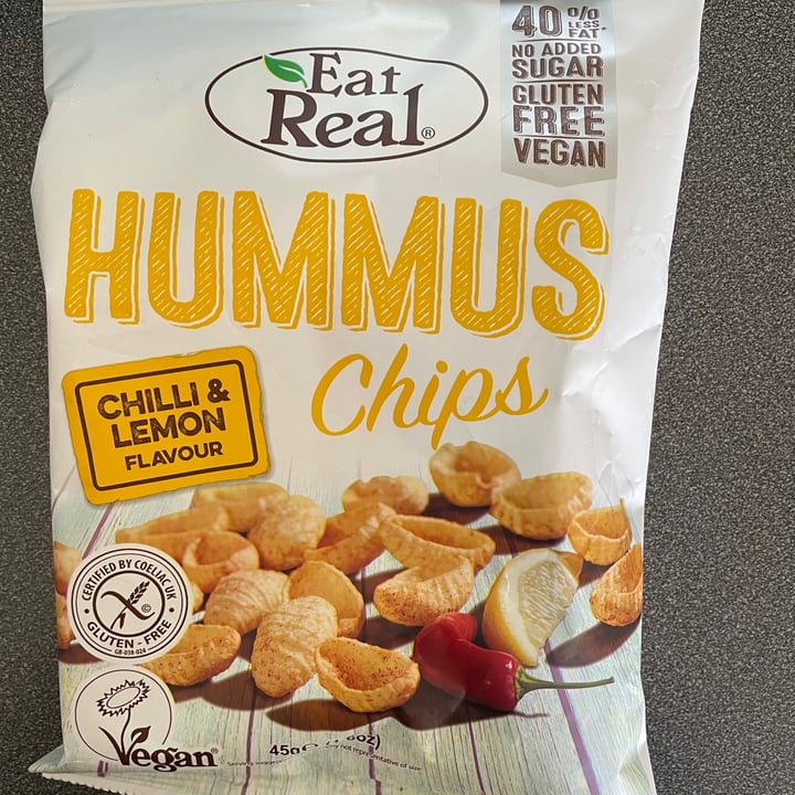 Eat Real Chilli and Lemon Hummus Chips Review abillion