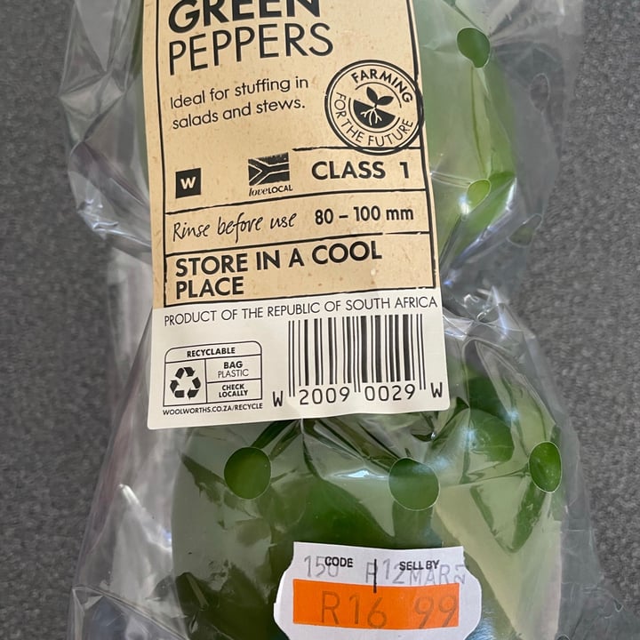 Woolworths Green peppers Review abillion
