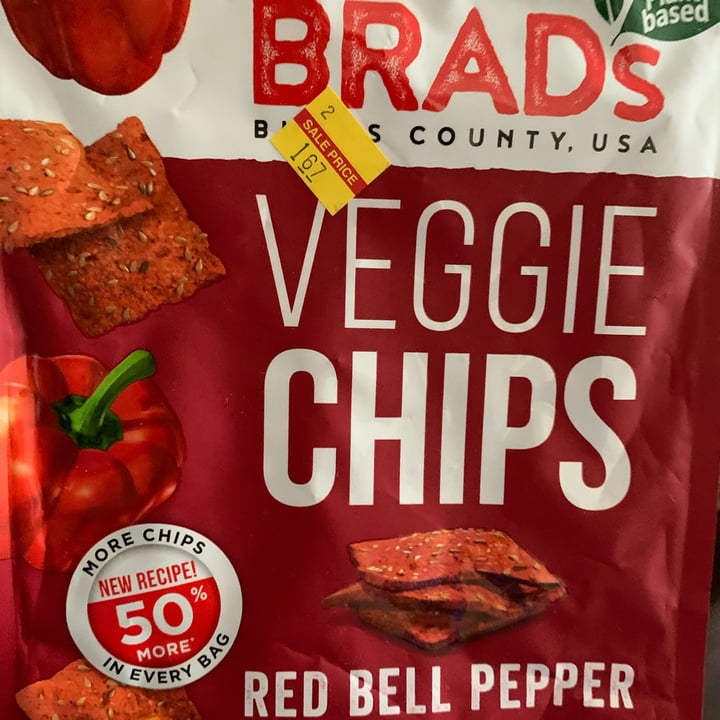 Brad’s Plant Based veggie chips red bell pepper Reviews abillion