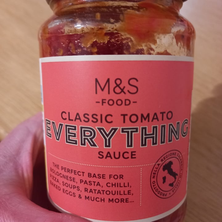 review photo of Marks & Spencer Food (M&S) Classic Tomato Everything Sauce shared by @jennia on 01 Apr 2022 - review