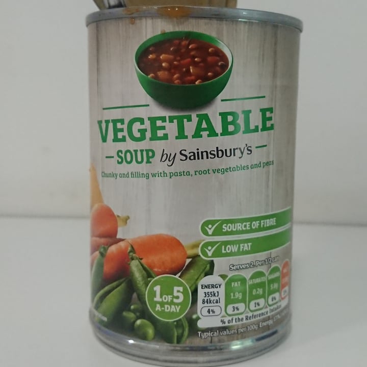 Sainsbury's Vegetable soup Review abillion