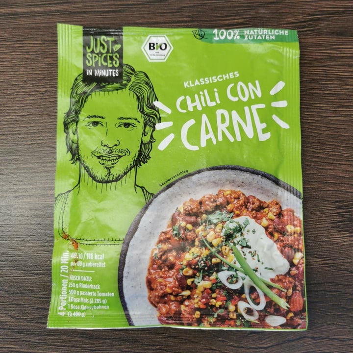 Just Spices Chili Con carne Review | abillion