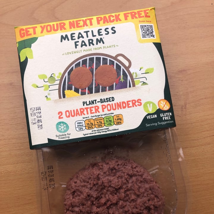 Meatless Farm 2 Quarter pounders Review abillion