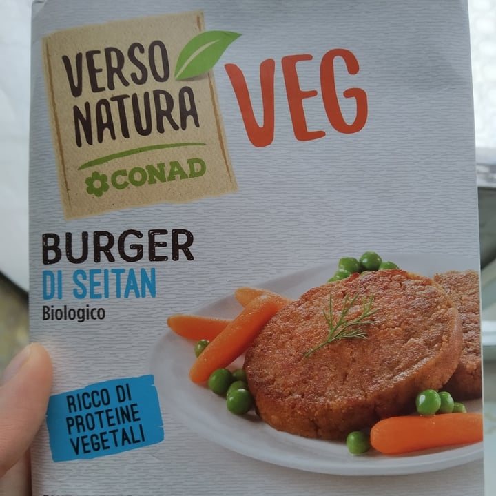 Verso Natura Conad Veg Burger Di Seitan Biologico Review abillion