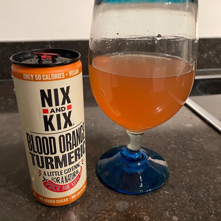 Nix and Kix Blood orange turmeric drink Review abillion