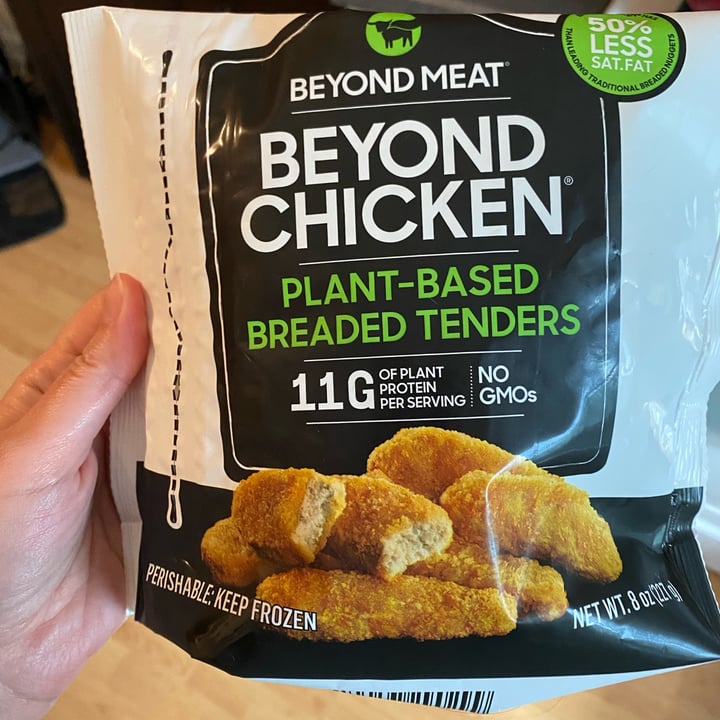 Beyond Meat Beyond Chicken PlantBased Breaded Tenders Review abillion