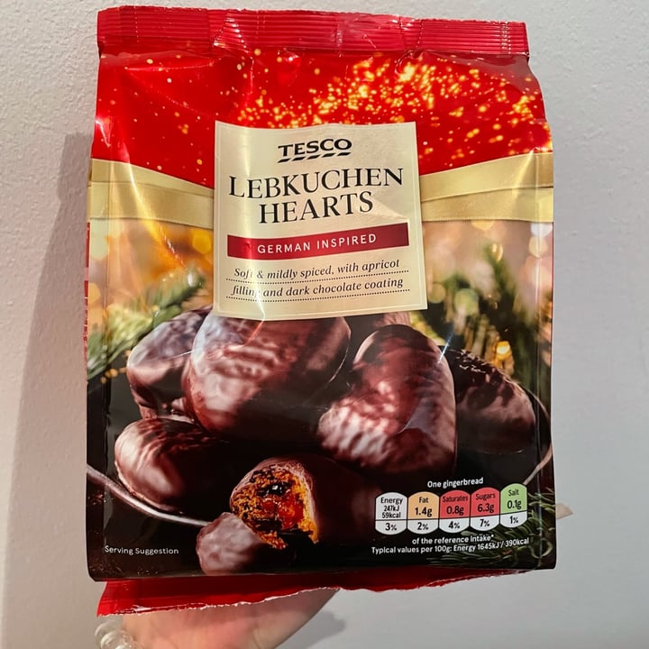 Tesco LEBKUCHEN HEARTS Review abillion