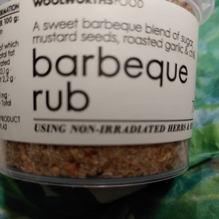 Woolworths Food Barbecue rub Reviews abillion