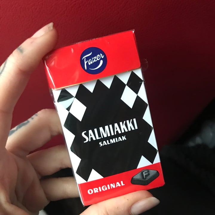 Fazer Super Salmiakki Salty Licorice Pastilles - 20 Boxes (38g Each) - Original Finnish Candy 1 thumbnail image