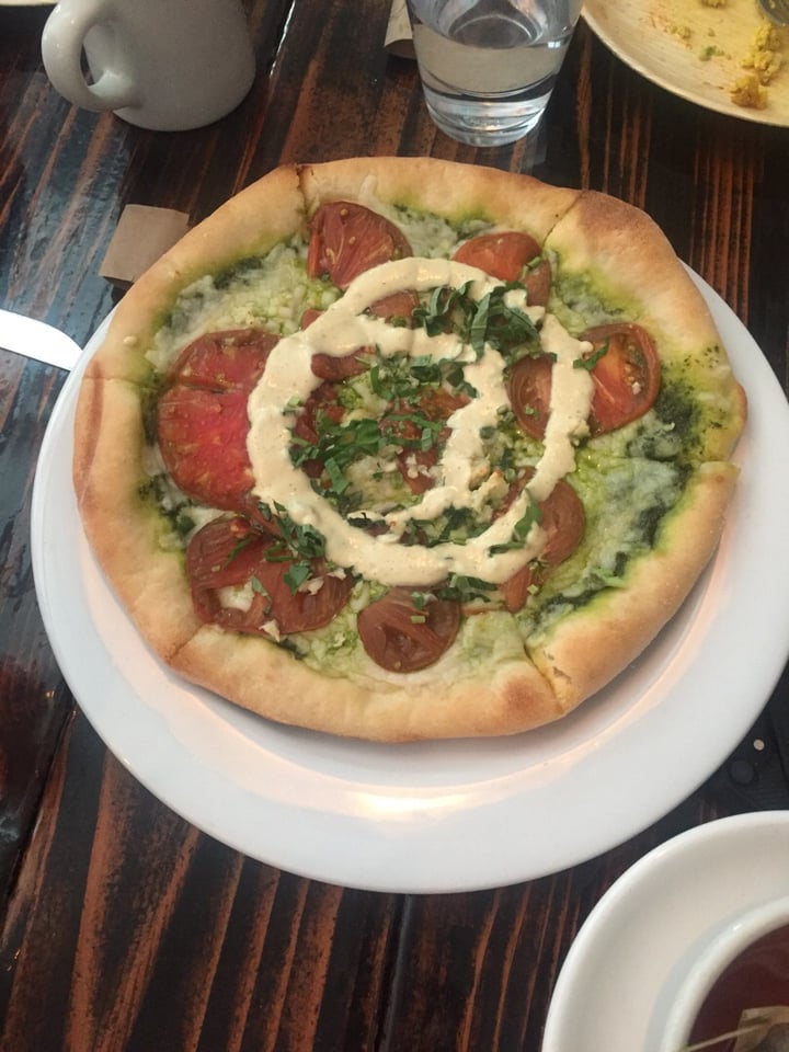 Sage Plant Based Bistro and Brewery Echo Park Pesto Pizza Reviews abillion