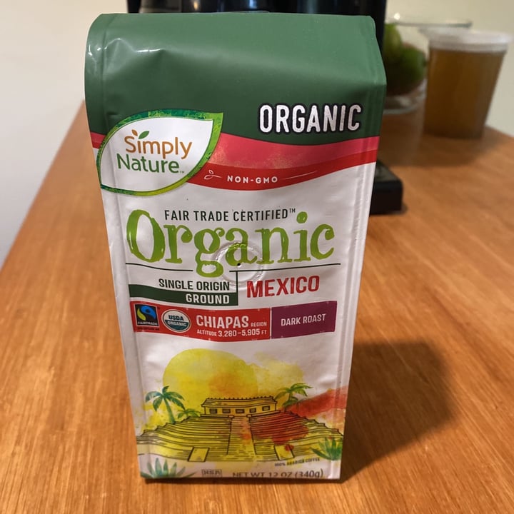 Simply Nature Organic coffee from Chiapas Review abillion