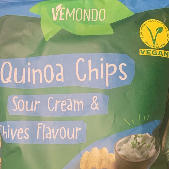 Vemondo Quinoa Chips Sour Cream & Chives Flavour Review abillion