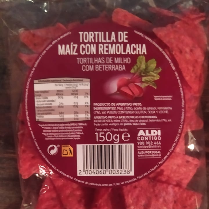 ALDI tortilla de maíz con remolacha Review abillion
