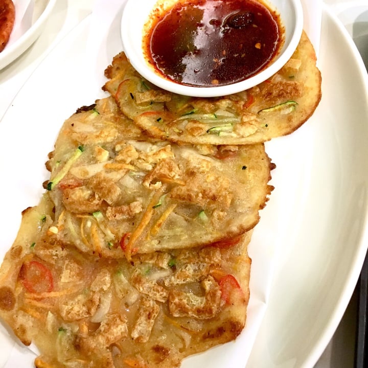 Soul Veggie Korean Vegetarian Chinatown, Singapore Vegetable Pancake