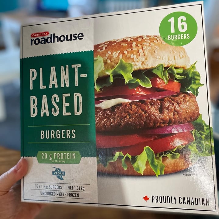 Cardinal Roadhouse Veggie Burgers Review abillion
