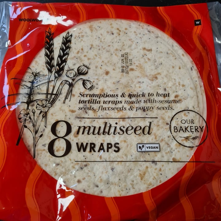 Woolworths Food 8 Multiseed Wraps Review abillion
