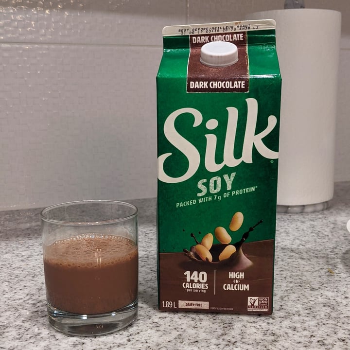 Silk Dark Chocolate Soy Milk Review abillion