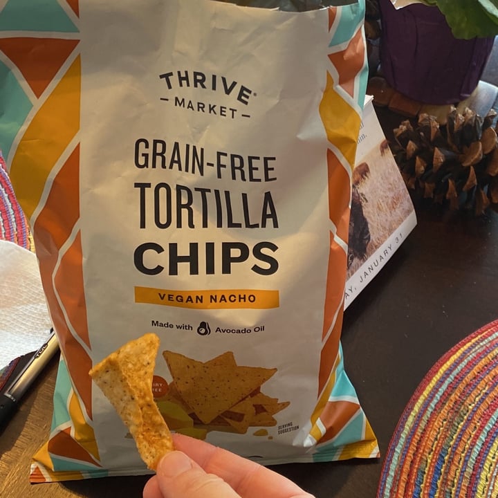 Thrive Market Grain Free Tortilla Chips Vegan Nacho Review abillion