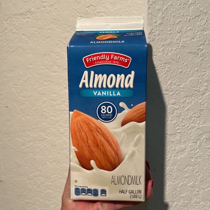 Friendly Farms Almond Milk Vanilla Review abillion