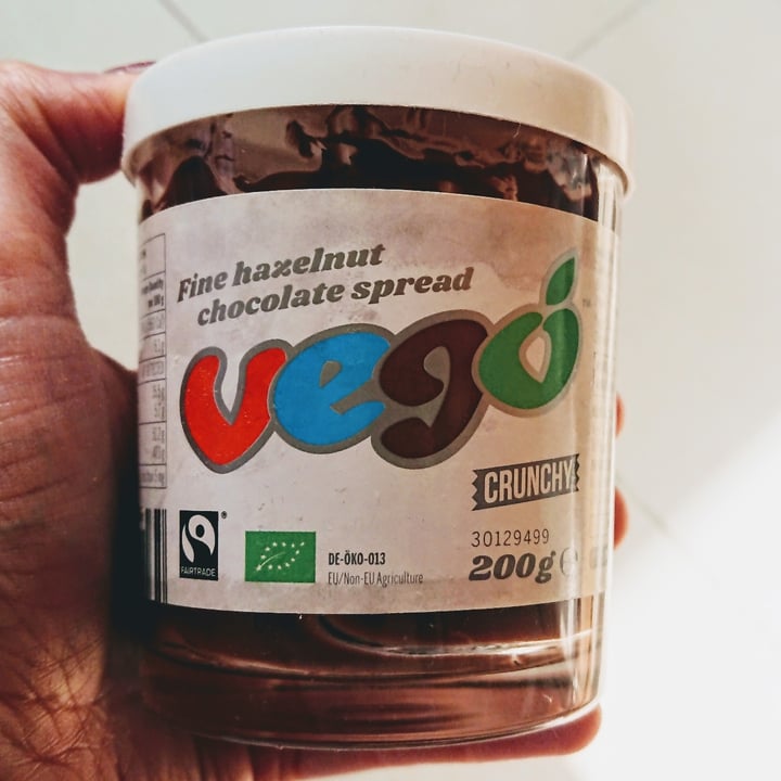 Vego Fine Hazelnut Chocolate Spread Crunchy Review abillion
