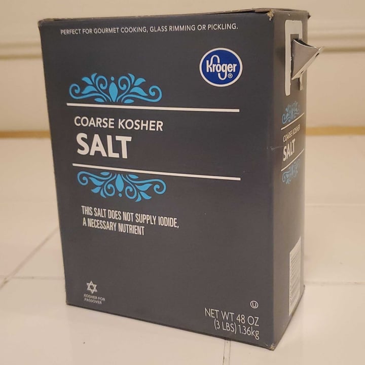 Kroger Coarse kosher salt Reviews abillion