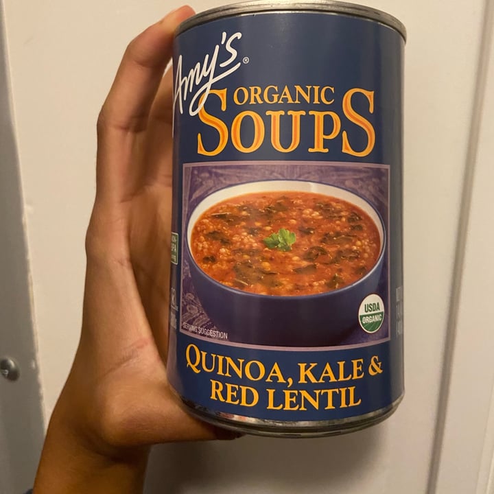 Amy’s Amy’s Quinoa, Kale and Red Lentil Soup Review abillion