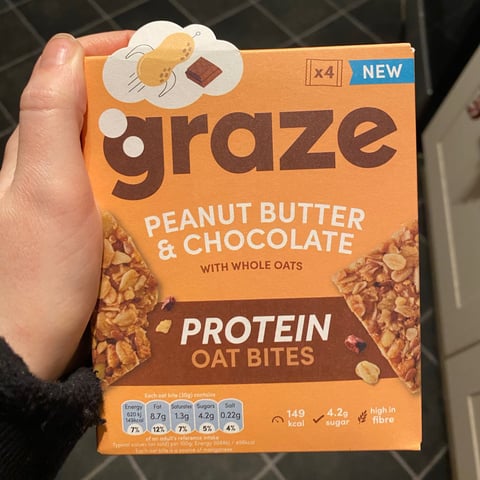 graze Peanut Butter & Chocolate Protein Oat Bites Reviews | abillion