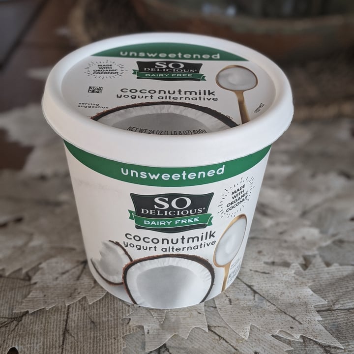 So Delicious Dairy Free Unsweetened Coconut Milk Yogurt Alternative