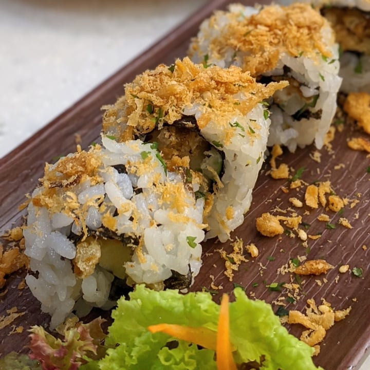 Saute Sushi Paya Lebar, Singapore Tempura enoki Review abillion