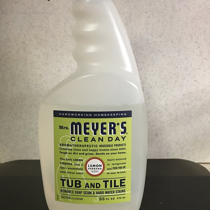 Mrs. Meyer's Clean Day Tub And Tile Cleaner Review abillion