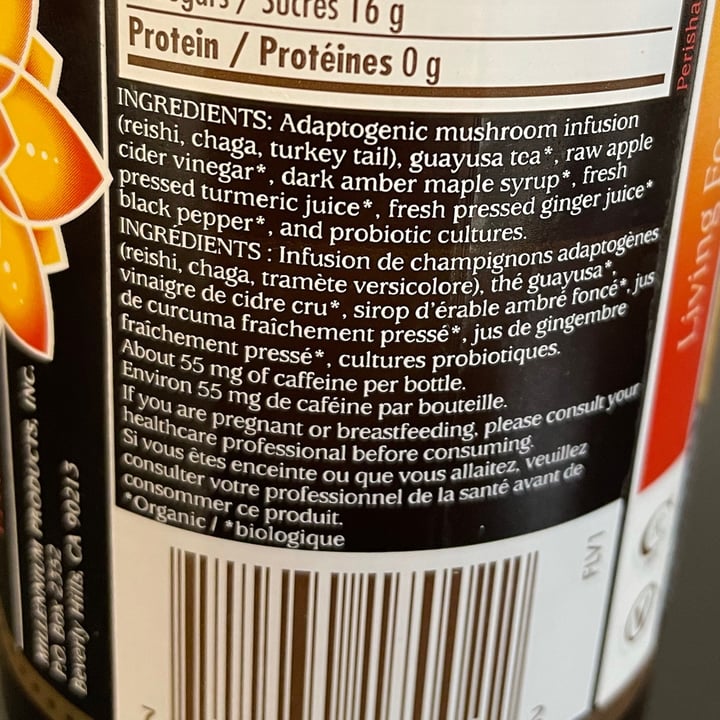 review photo of GT’s Living Foods Alive Adaptogenic Tea Guayusa Turmeric shared by @billofthewild on 10 Sep 2021 - review