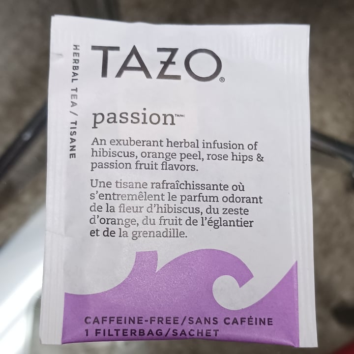 Tazo Passion Herbal Tea Review abillion