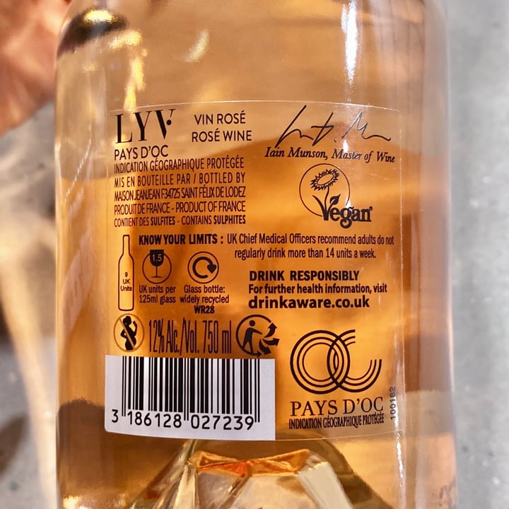 review photo of LYV Pays D'oc Rose Wine shared by @immira on 22 May 2022 - review