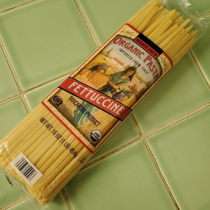 Trader Joe's Organic pasta fettuccine Review abillion