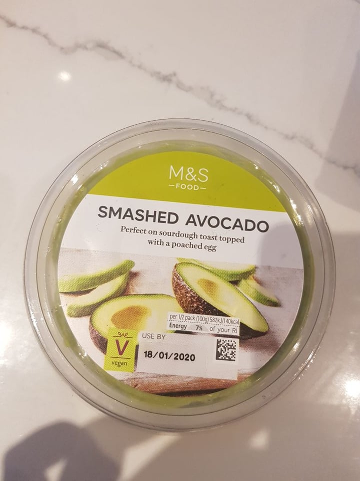 Marks & Spencer Food (M&S) Smashed Avocado Review abillion