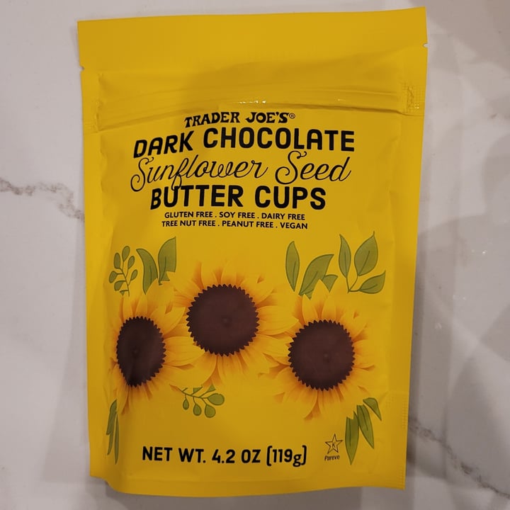 Trader Joe's Dark Chocolate Sunflower Seed Butter Cups Review abillion