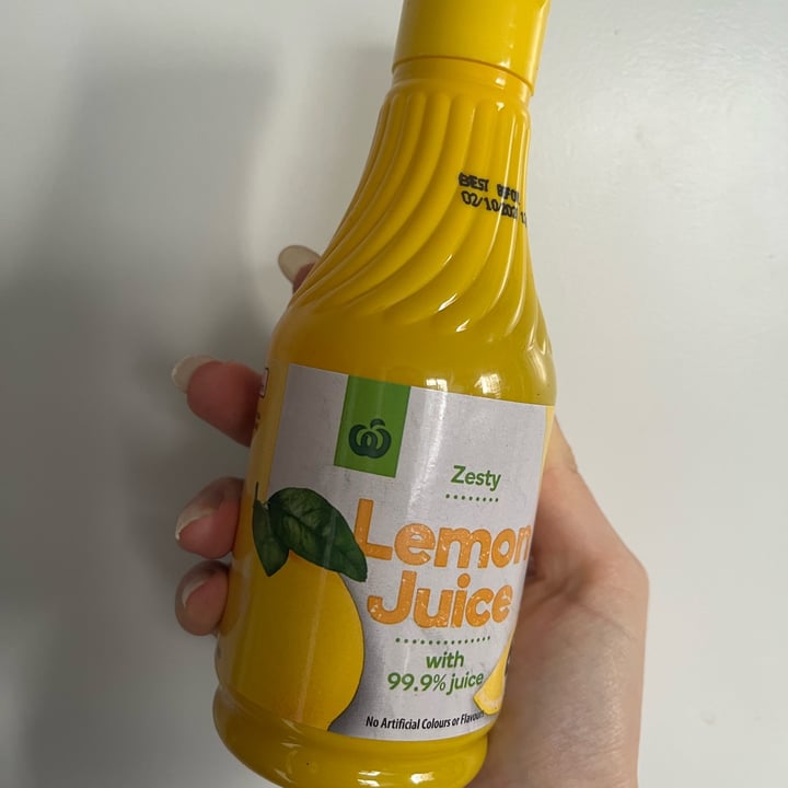Woolworths (Australia) Lemon Juice Review abillion