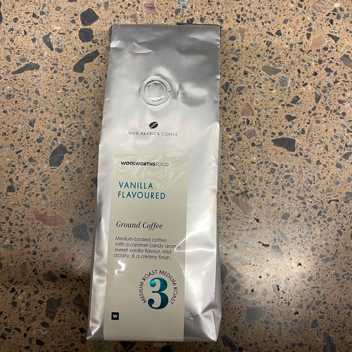 Woolworths Food Vanilla flavoured ground coffee Review abillion