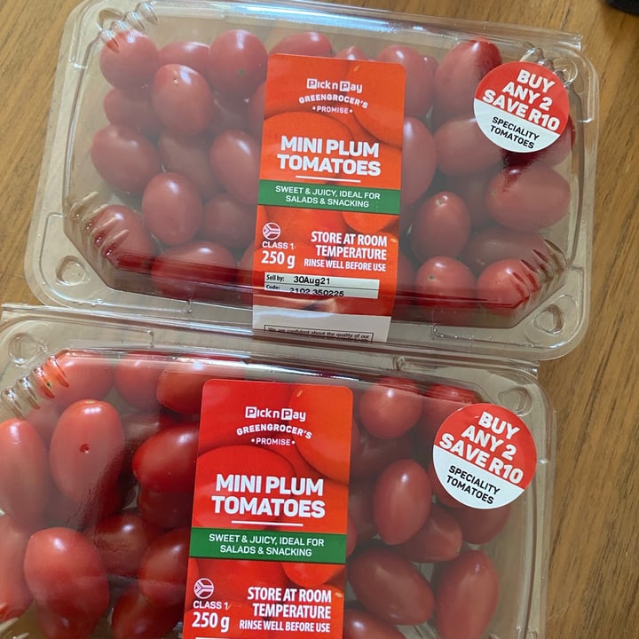 Pick n Pay Mini plum tomatoes Review abillion