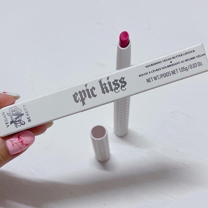 KVD Beauty Epic Kiss Nourishing vegan butter lipstick Review abillion