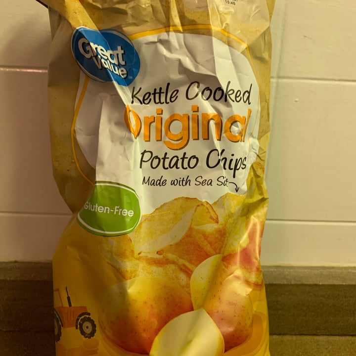 Great Value Kettle Cooked Original Potato Chips Review abillion