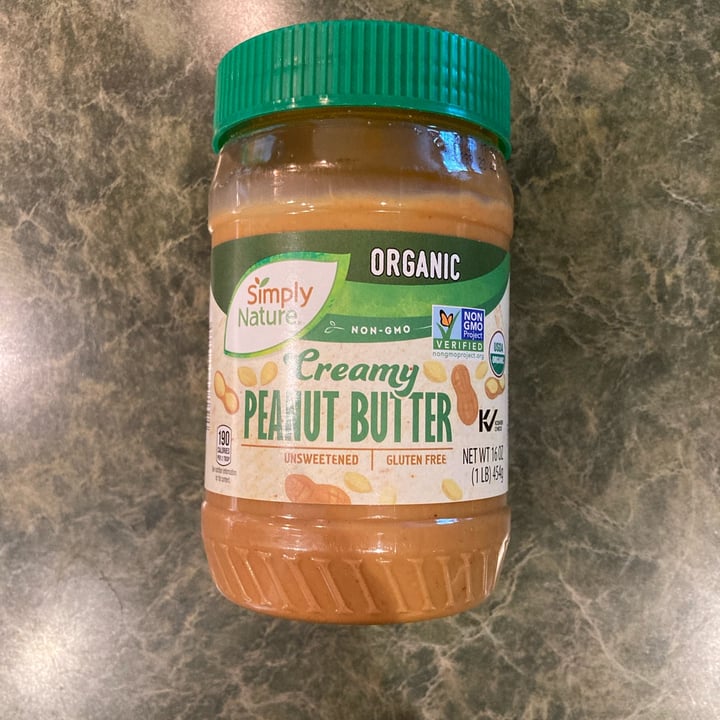 Simply Nature Creamy Peanut Butter Review abillion