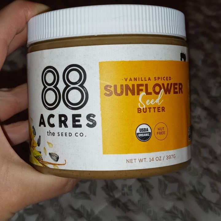 88 Acres Vanilla spiced sunflower butter Review abillion