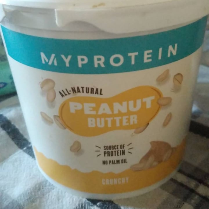 MyProtein All Natural Peanut Butter Crunchy Review abillion