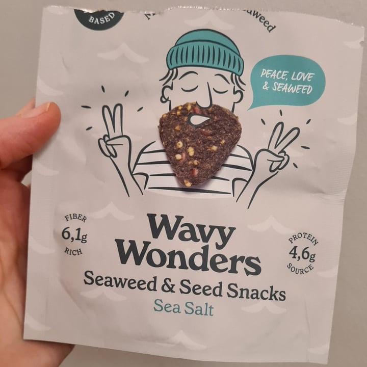 wavy wonders seaweed and seed snack Review abillion
