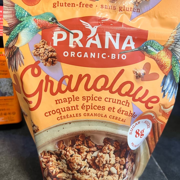 Prana Granolove Organic Maple Spice Crunch Granola Reviews abillion