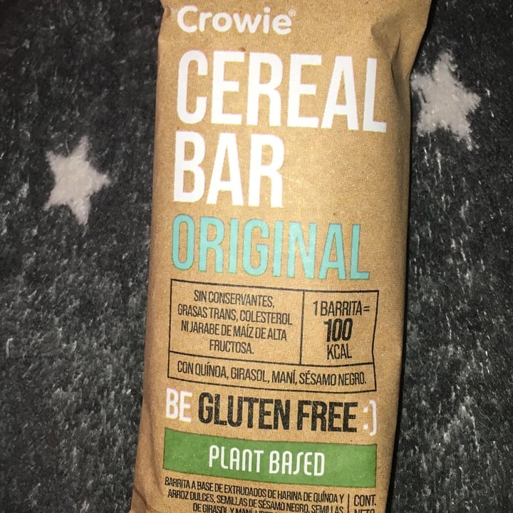 Crowie cereal Bar Original Review abillion