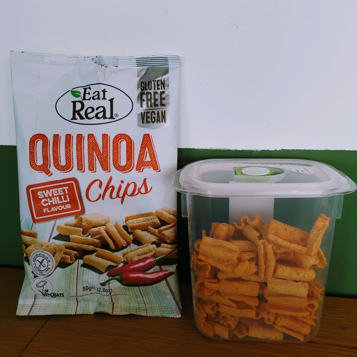 Eat Real Quinoa Chips Sweet Chilli flavour Review abillion